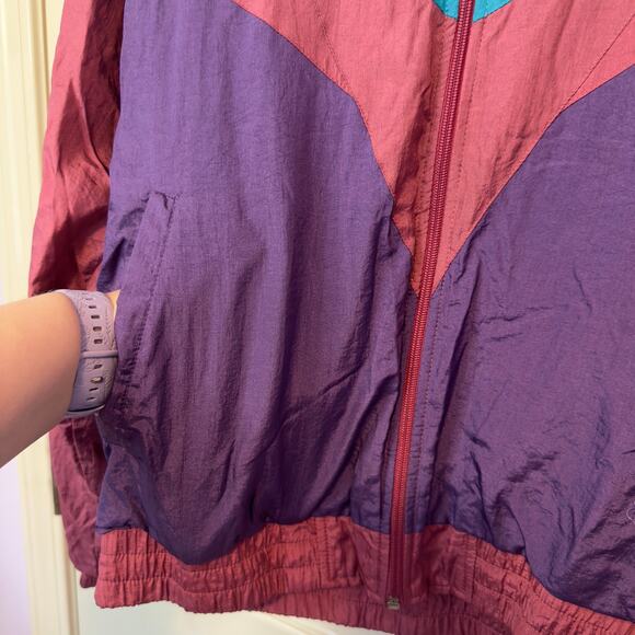 USA Olympics Vintage 80s 90s JC Penney Windbreaker Jacket and Pants Size S - Picture 9 of 14